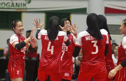 Delapan Tim Bola Voli Wanita yang Didukung Oleh Program CCIW