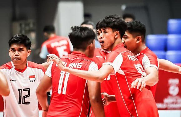 Timnas Voli Putra Indonesia Dikalahkan Brazil